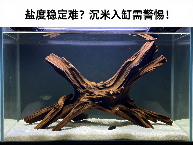 海水缸盐度稳定难?沉木入缸需警惕!小型观赏鱼养殖避坑指南