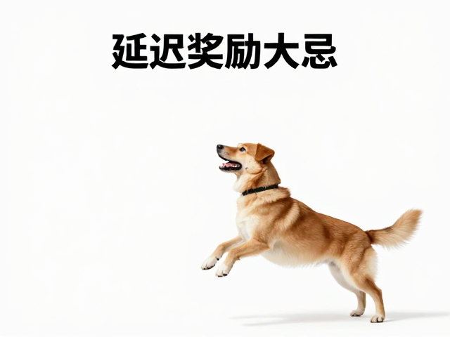狗狗扑人怎么改？延迟奖励大忌，远距离不扑与跳跃扑抱训练法
