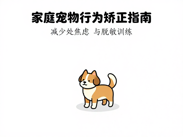 建立可预测的日常作息与脱敏训练