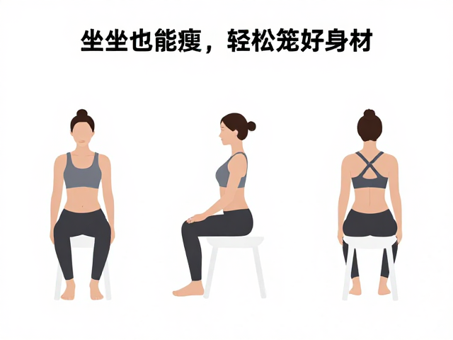 分步骤塑形指南，坐下也能瘦，轻松回笼好身材