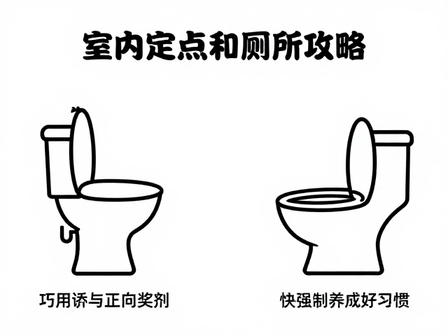 室内定点如厕攻略,巧用诱导剂与正向奖励,快速养成好习惯