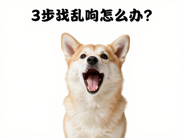 第一步：精准识别并消除即时干扰源