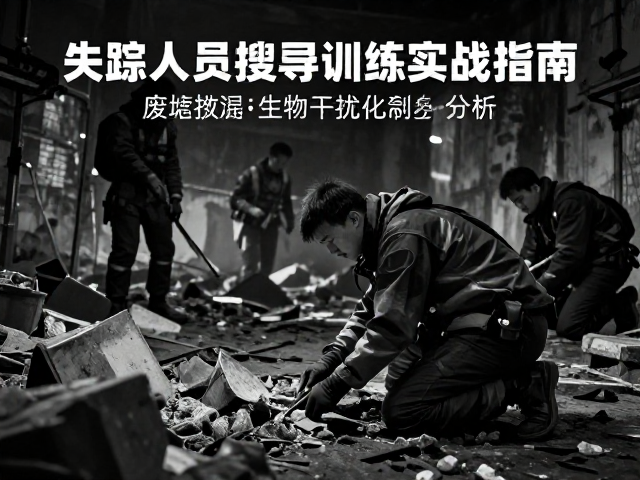 废墟搜救如何破解气味混淆？失踪人员搜寻训练实战指南