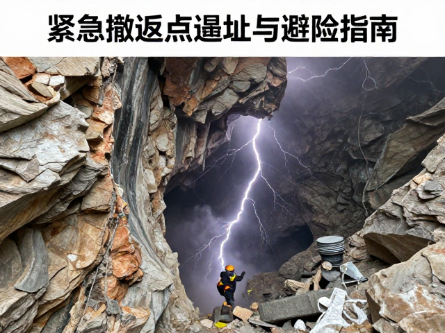 雷击发生时的标准化避险动作