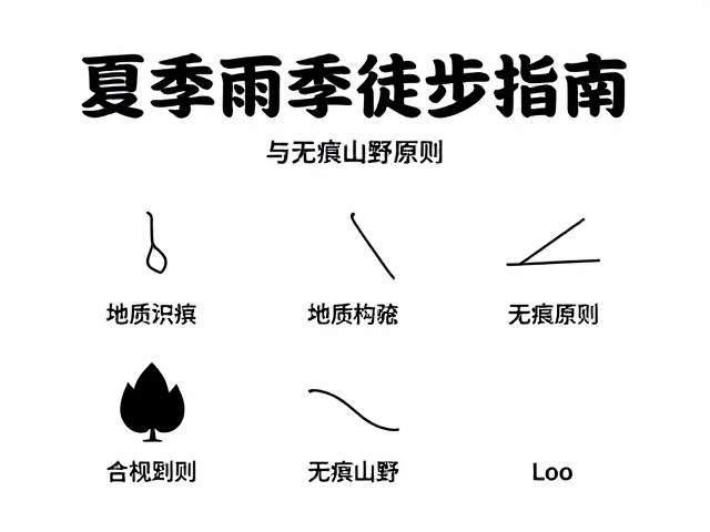 无痕山野原则与生态保护