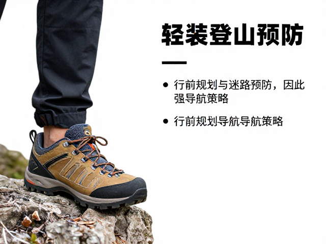 轻装登山迷路预防,登山鞋选购与避坑指南