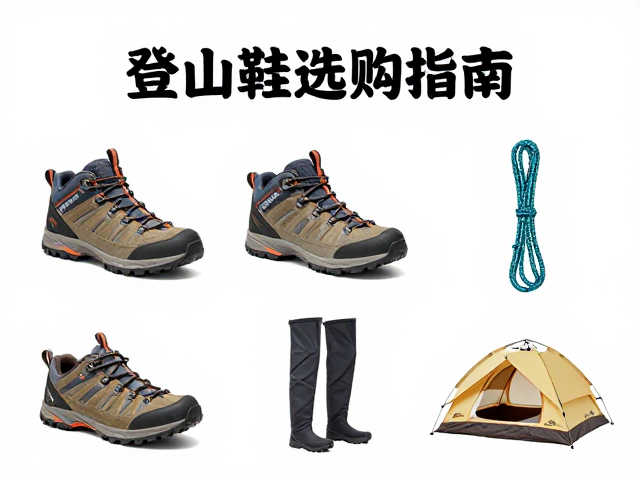 登山鞋选购指南，搭配营绳与帐篷搭建技巧，打造完美户外装备