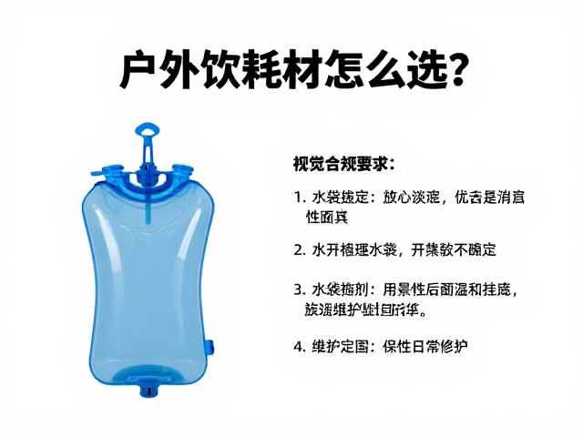 户外饮水耗材怎么选?水袋挂钩与水袋仓搭配指南