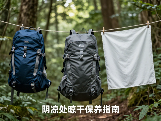 林间随身便携包怎么选?登山背包阴凉处晾干保养指南