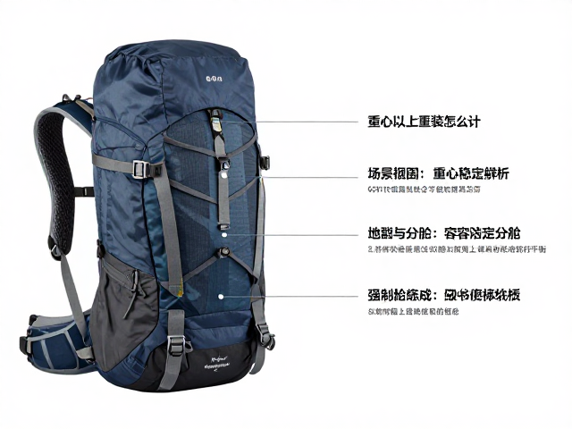 60L以上重装登山包怎么选?便携双肩包重心稳定结构解析