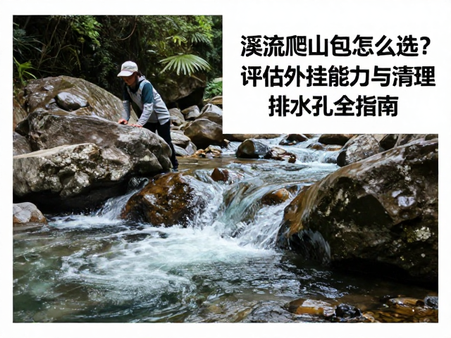 溪流爬山包怎么选？评估外挂能力与清理排水孔全指南
