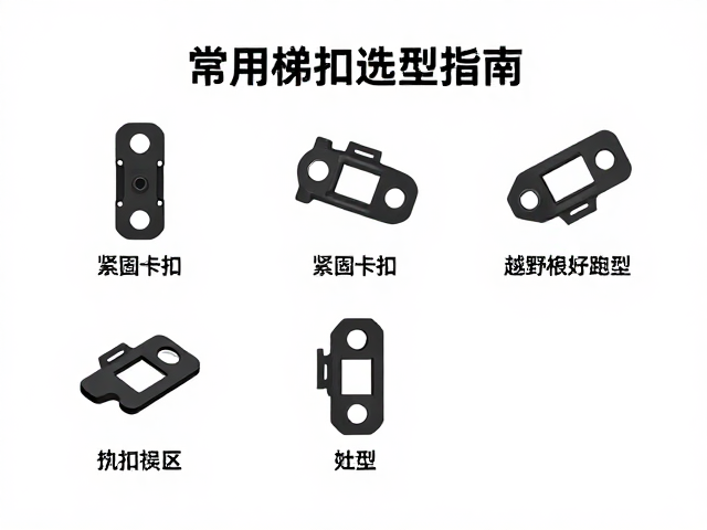 通用紧固卡扣与梯扣选型指南,越野跑补给固定实战技巧