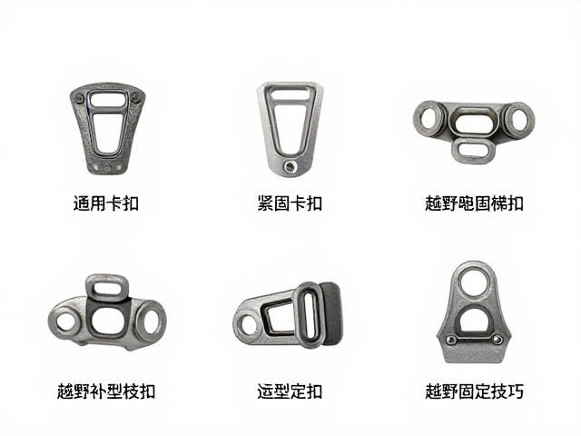 通用紧固卡扣与梯扣选型指南,越野跑补给固定实战技巧
