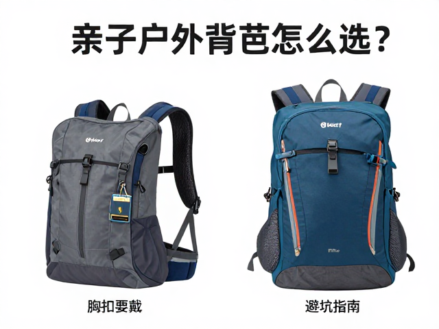 亲子户外徒步双肩背包怎么选?胸扣佩戴要点与避坑指南