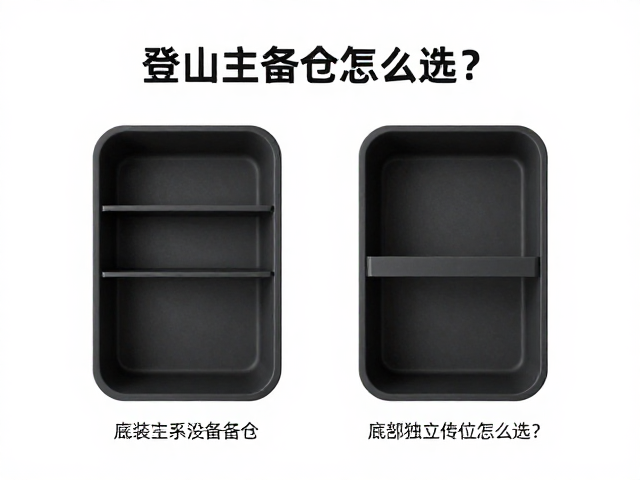 登山新手必看,主装备仓与底部独立仓位怎么选?