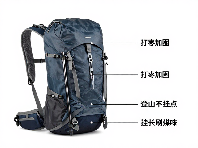 登山包抗撕裂怎么选？打枣加固，登山杖挂点详解