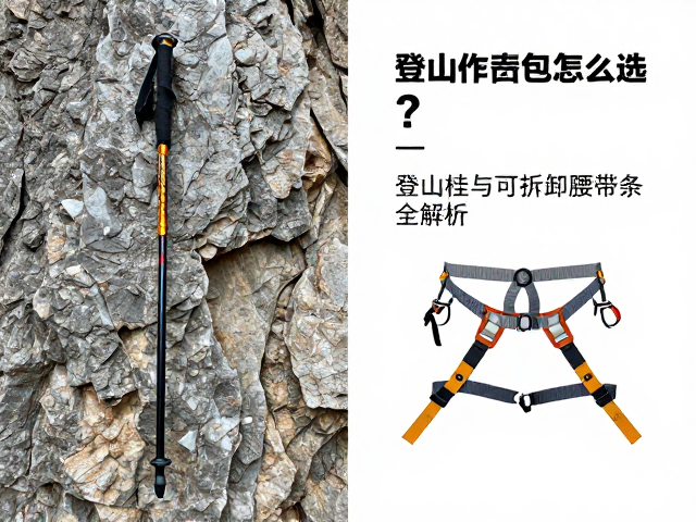岩壁作业包怎么选？登山杖挂载与可拆卸腰带全解析
