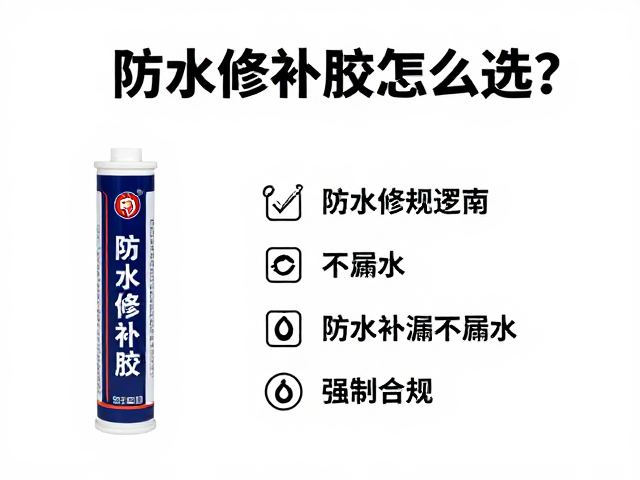 防水修补胶怎么选?军规扣具配件搭配指南,高效防水补漏不漏水