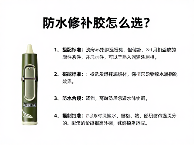 防水修补胶怎么选?军规扣具配件搭配指南,高效防水补漏不漏水