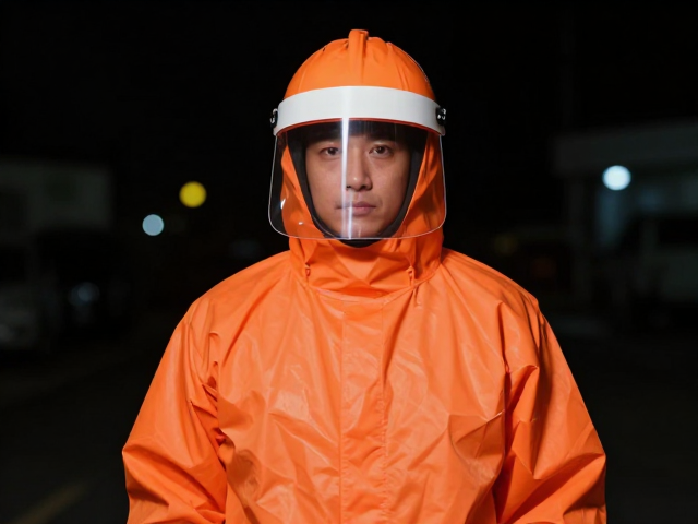 橙色醒目防尘防护套,提升夜间可见性更安全