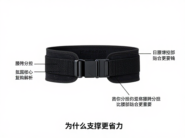 贴身承重腰带怎么选？长线徒步用户复购指南，固定腰胯支撑更省力