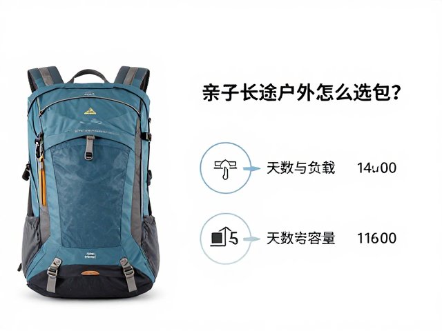 亲子长途户外怎么选包？按行程天数定容量更科学