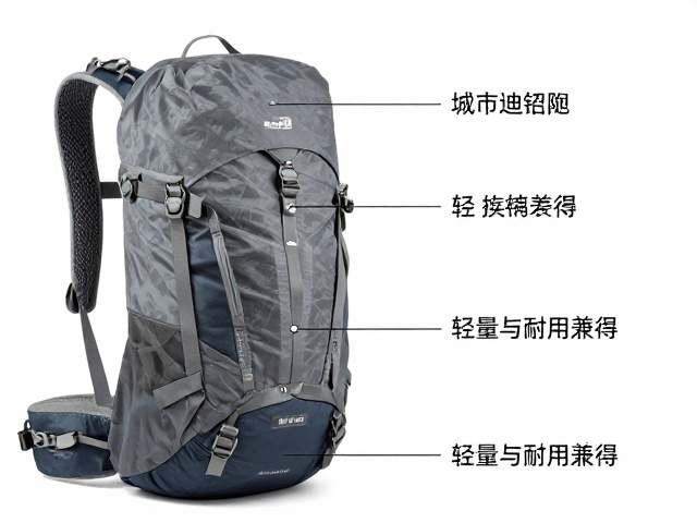 轻质登山包如何兼顾城市通勤?航空铝扣件加持,轻量与耐用兼得
