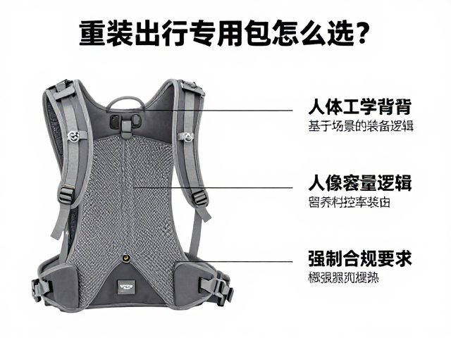 重装出行专用包怎么选？人体工学背板，装备匹配指南
