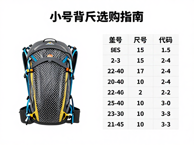 长线爬山包头盔固定网怎么装?小号背负尺码选购指南