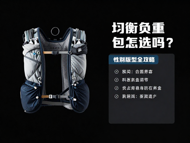 均衡负重包怎么选?水袋兼容,性别版型全攻略