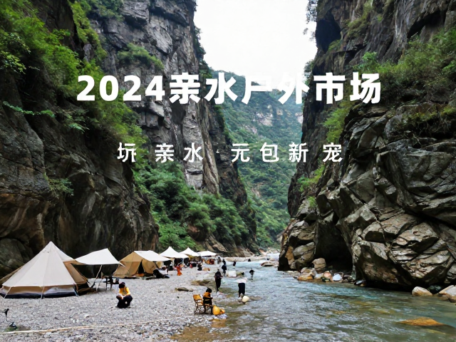 2024亲水户外市场增长迅猛，峡谷露营成亲水游玩包新宠