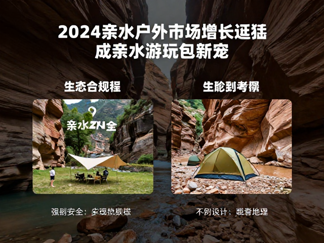 2024亲水户外市场增长迅猛,峡谷露营成亲水游玩包新宠