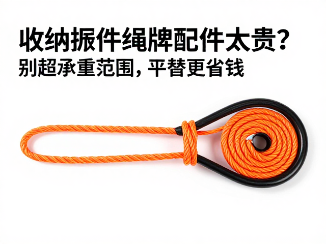收纳捆扎绳品牌配件太贵？别超承重范围，平替更省钱