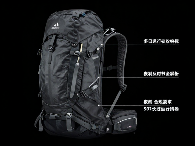 50L，长线登山包怎么选？多日远行收纳包，夜间反光细节全解析