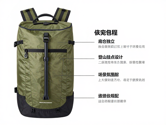 户外留宿收纳包怎么选?底仓独立,登山杖挂点设计解析
