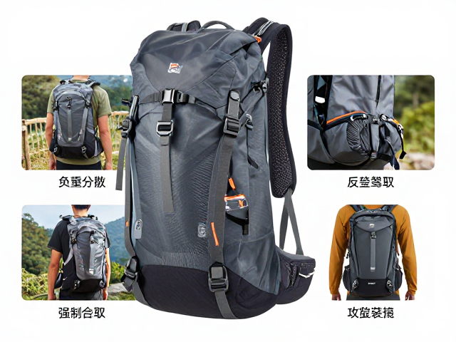 多场景户外包怎么选?外挂挂点,负重分散设计,轻松驾驭各种地形