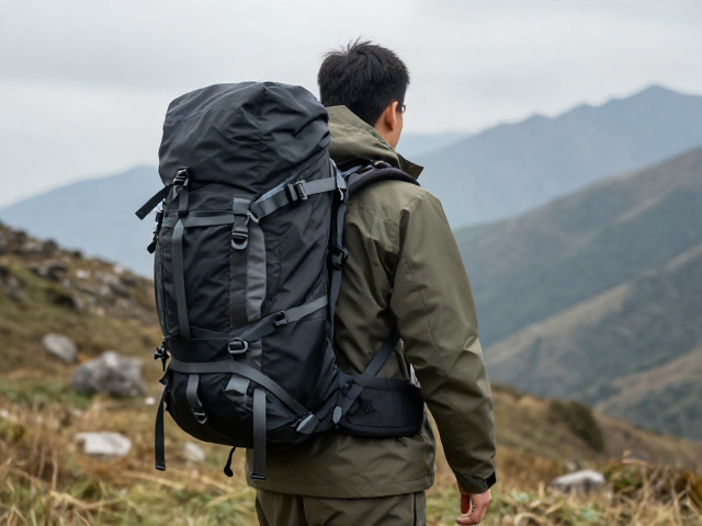 露营旅行必备,贴合身形背负,高度可调,轻松征服山野