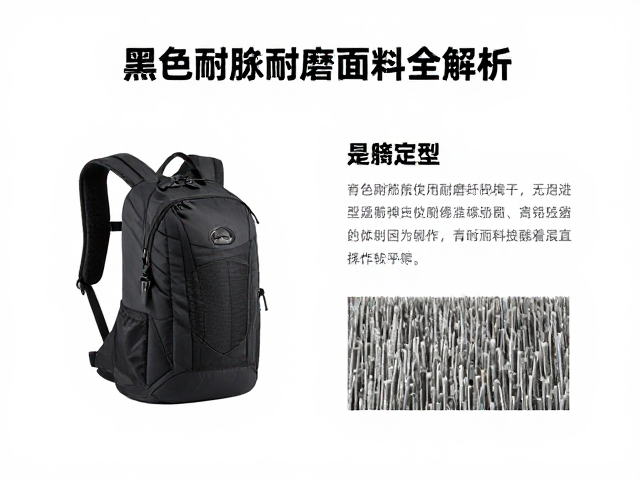 短途林间背负包怎么选?黑色耐脏耐磨面料全解析