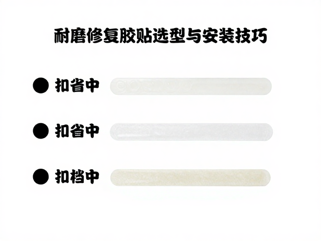 三档扣维护与配件指南，耐磨修复胶贴选型与安装技巧