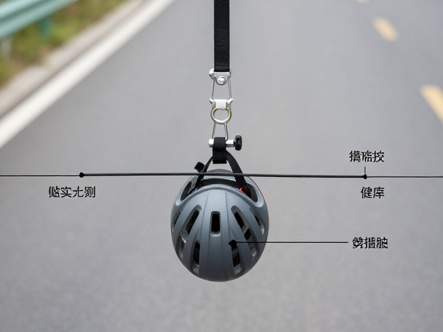 头盔锁具纵向拉力测试,暴露路段骑行保护指南