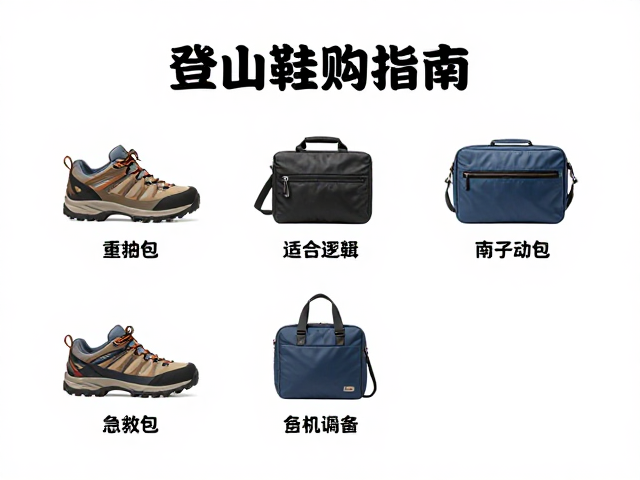 登山鞋选购指南,装备打包顺序与急救包必备清单