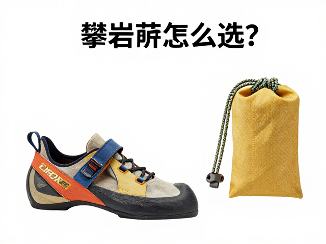 攀岩鞋怎么选?动力绳与粉袋搭配指南,新手必看攻略