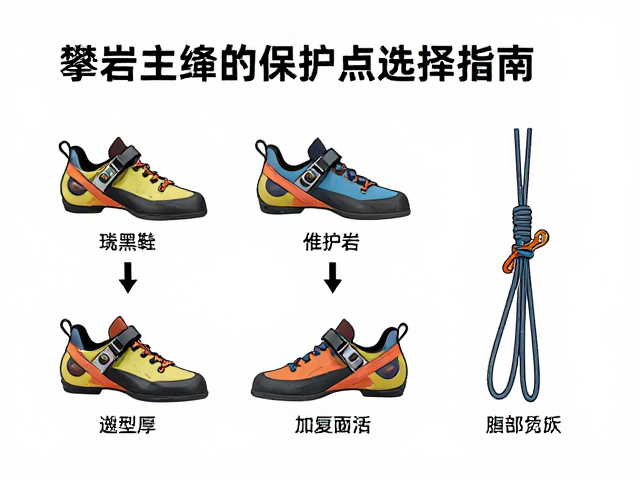 攀岩鞋的鞋型选择与脚部适配