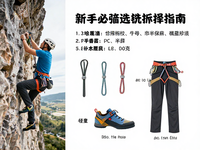 攀岩主绳与保护点选择指南,新手必看的攀岩鞋搭配与安全要点