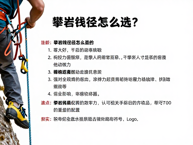 攀岩绳径怎么选?配合制停器与攀岩鞋的安全配置指南