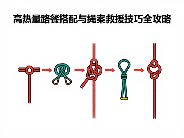 绳索救援中的关键结绳技巧