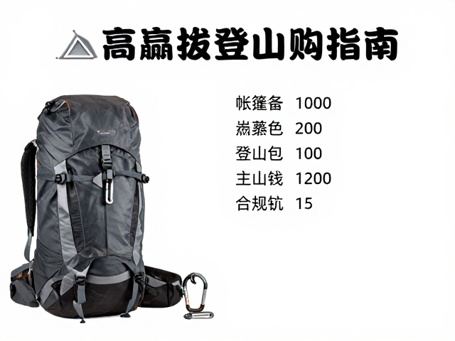 高海拔登山装备清单,帐篷、登山包与主锁选购指南