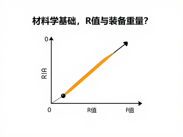 材料学基础，R值与装备重量如何影响热性能？