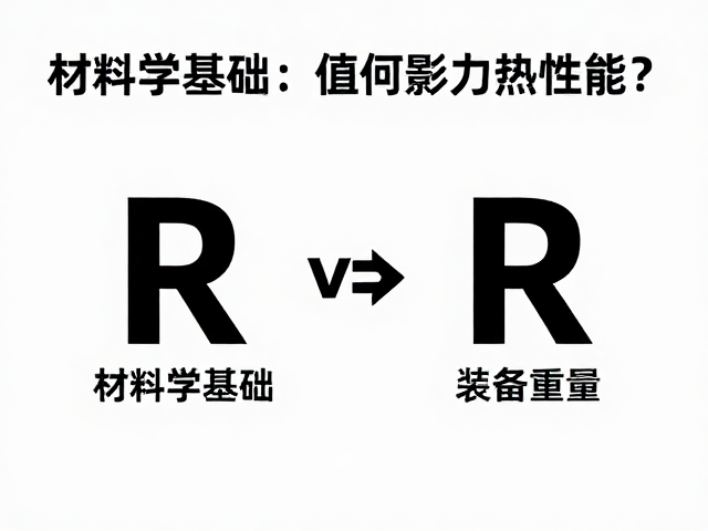 轻量化材料的热性能权衡