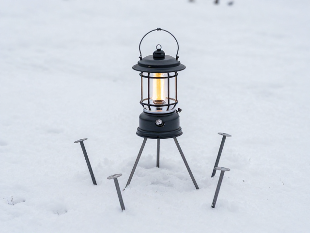 雪地锚固系统的力学结构与材质考量